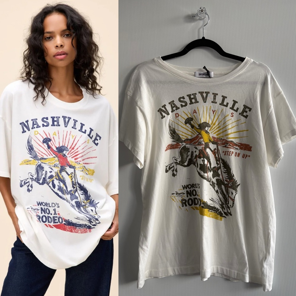 L NEW Daydreamer Nashville Days Tour T-shirt